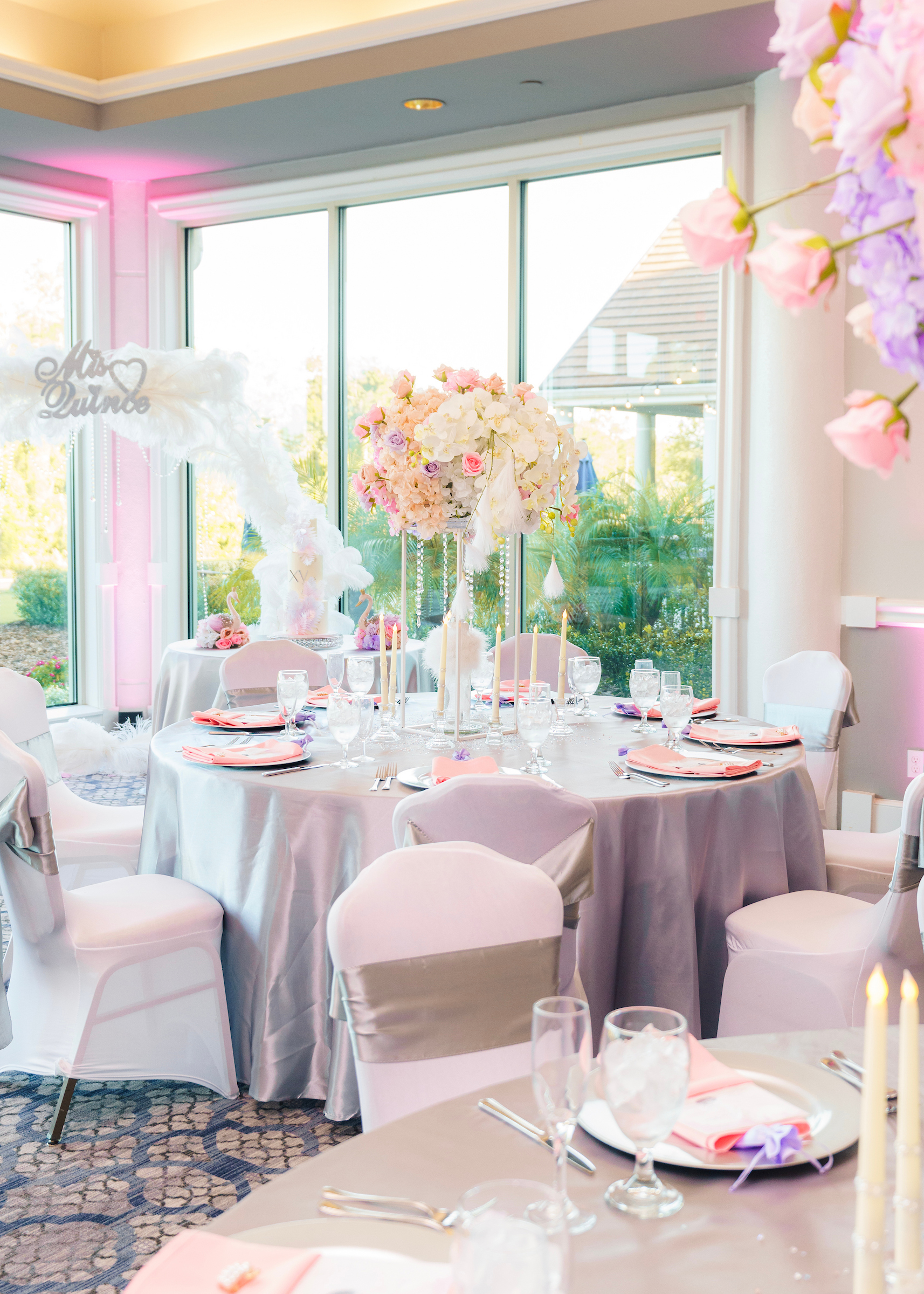 Quinceañera Set up