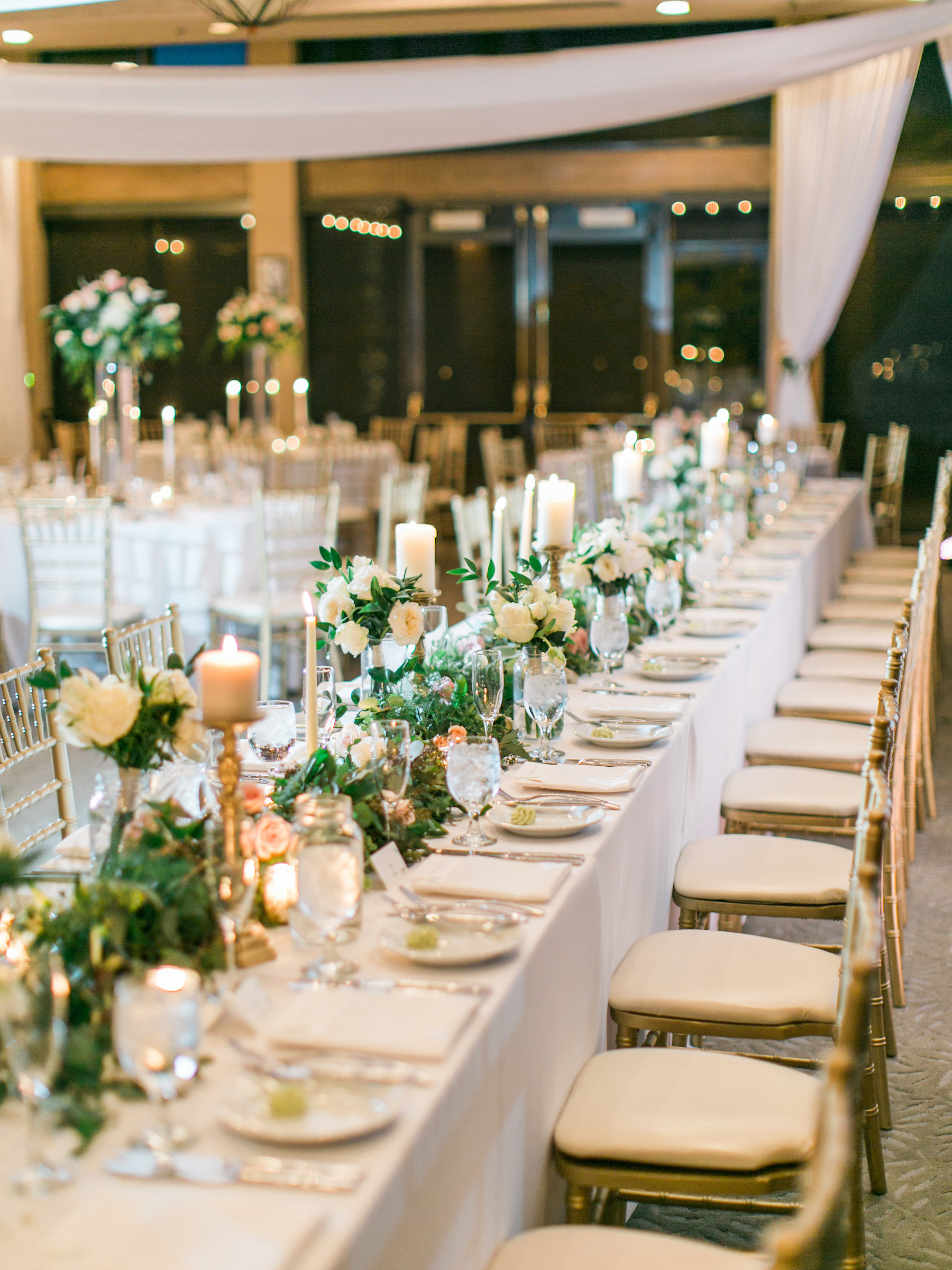 Wedding table setting