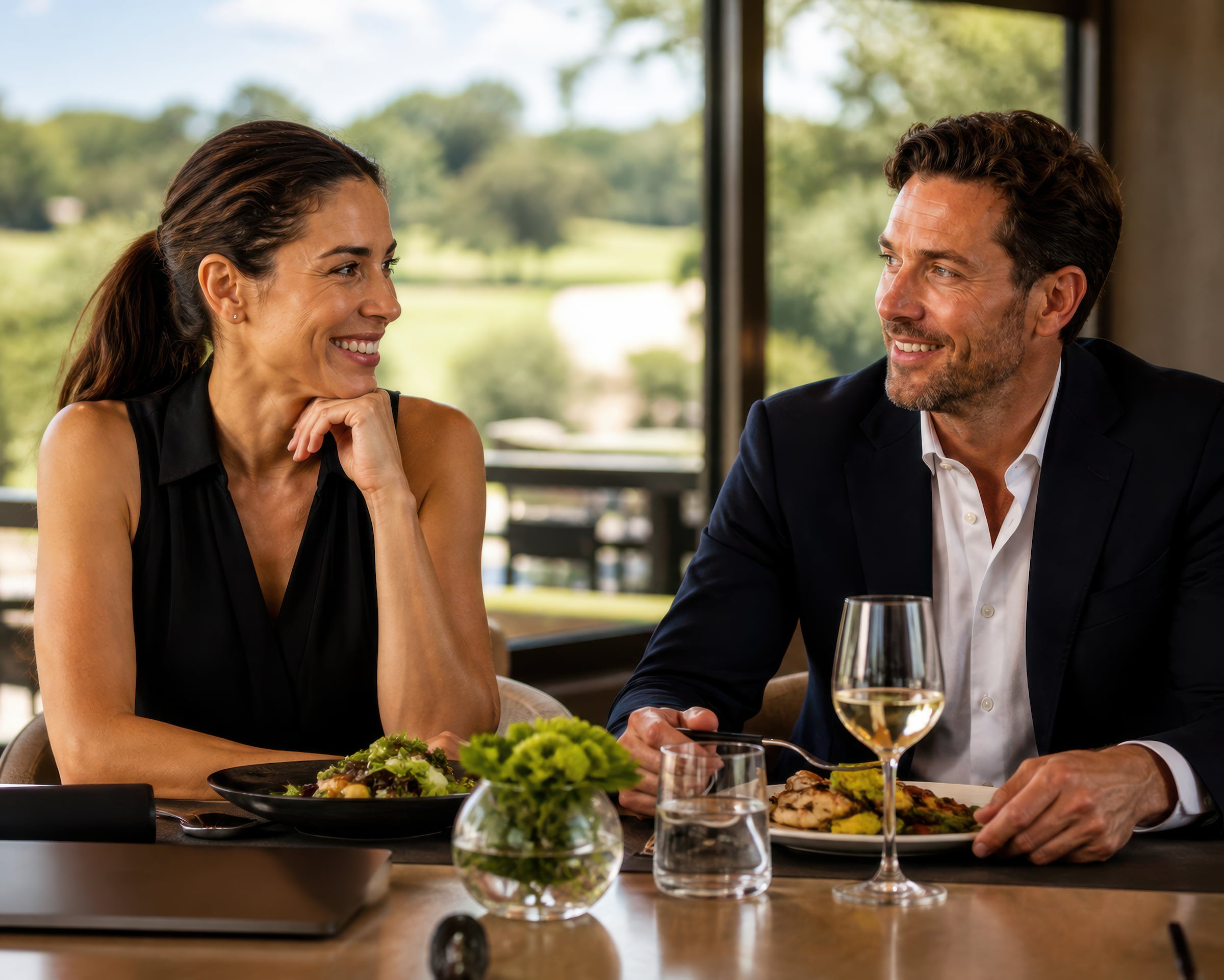 Couple Dining