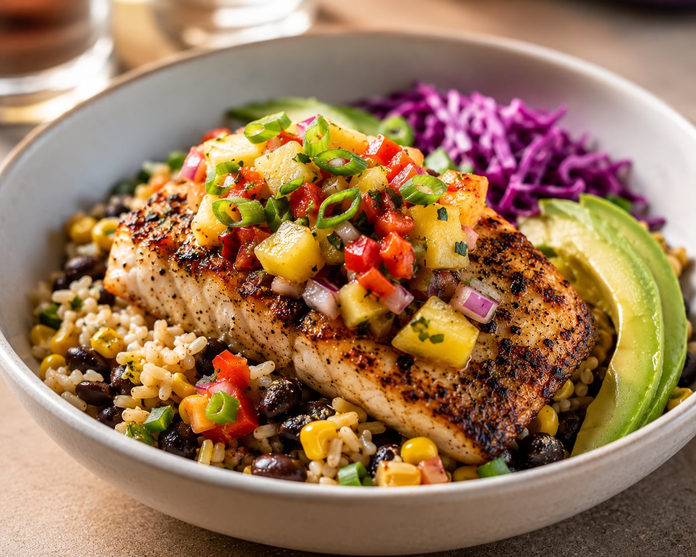 Bowl of food