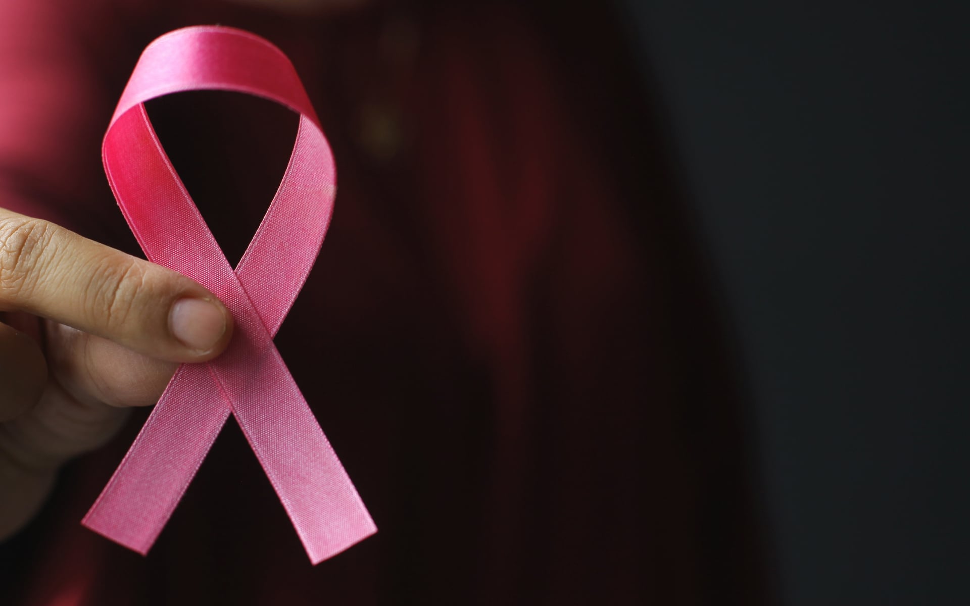 Breast cancer pink ribbon