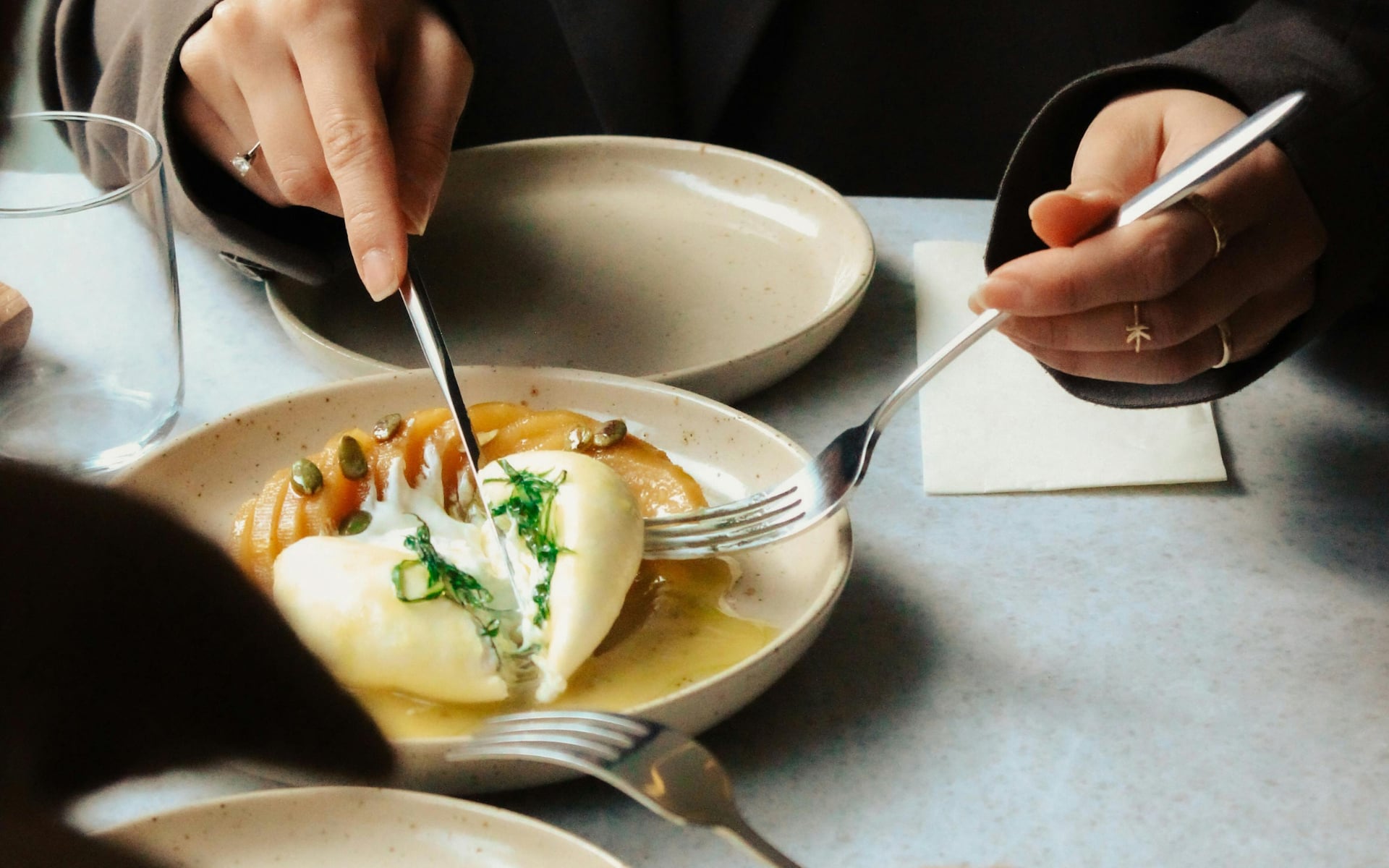plate with food