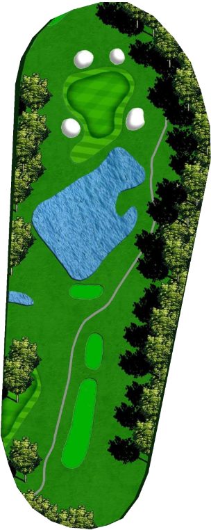 April Sound Country Club - Blue Nine - Hole 7