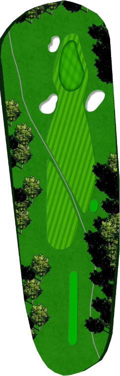 April Sound Country Club - Executive Course - Hole 8