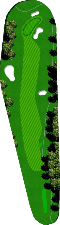 April Sound Country Club - Executive Course - Hole 9