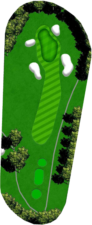 April Sound Country Club - White Nine - Hole 1