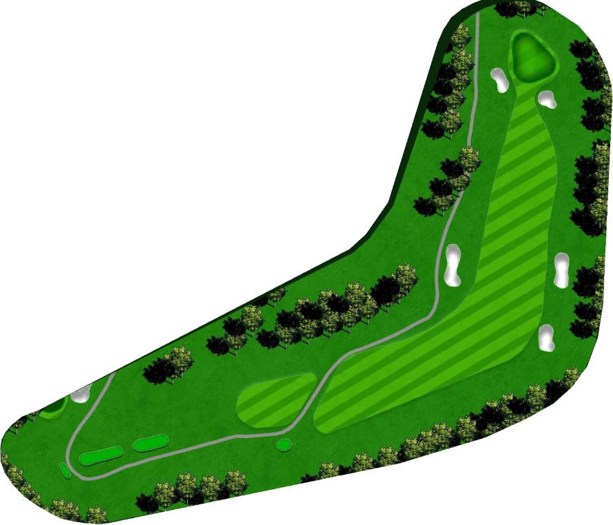April Sound Country Club - White Nine - Hole 6