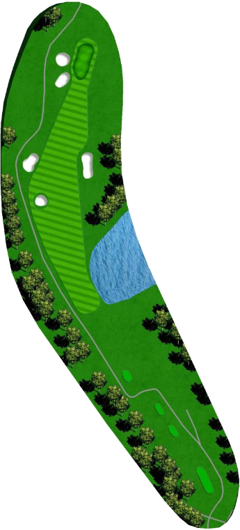 April Sound Country Club - White Nine - Hole 9