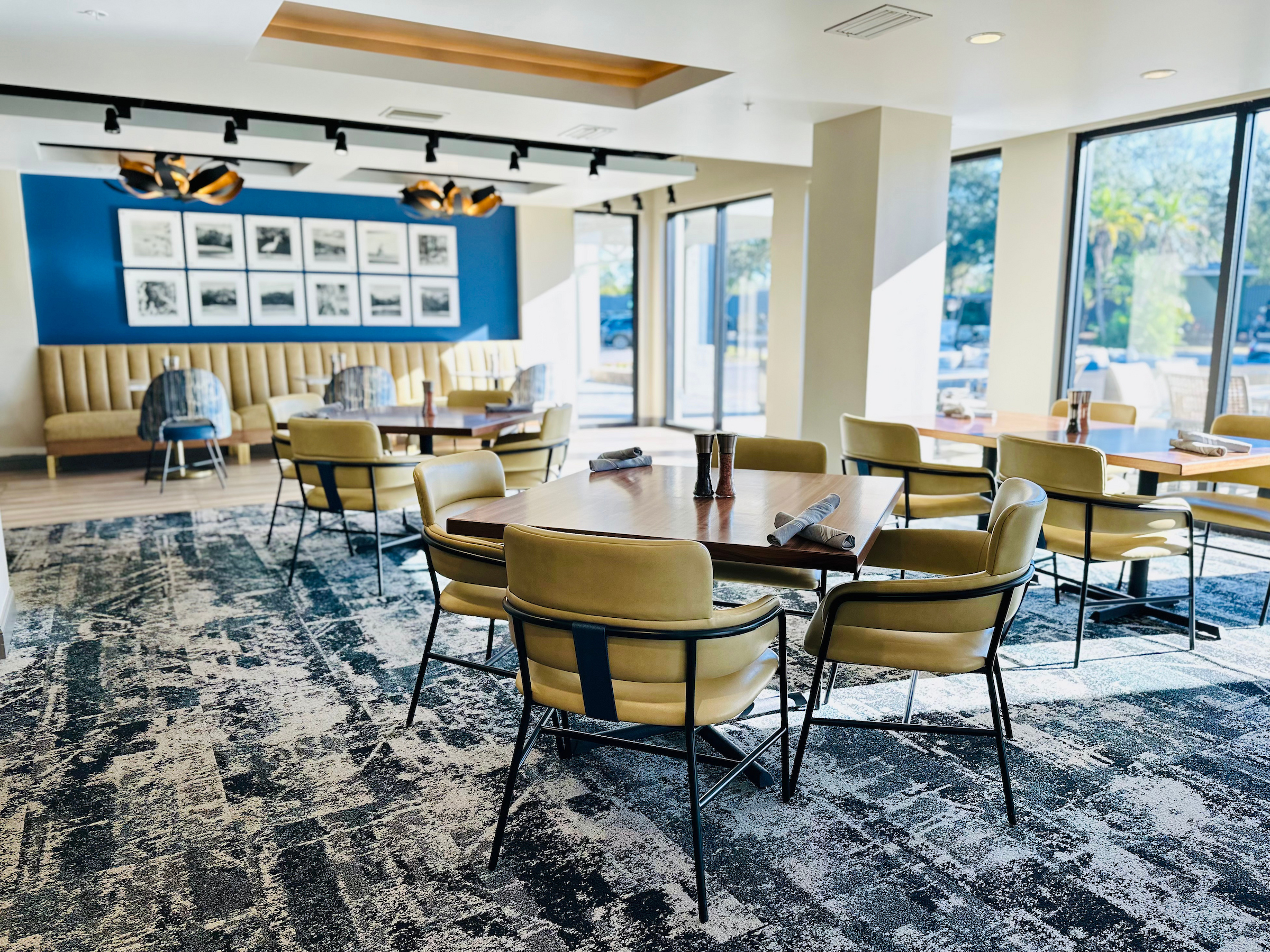 View of restaurant space