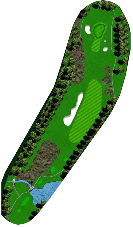 Atlanta National Golf Club Course - Hole 10