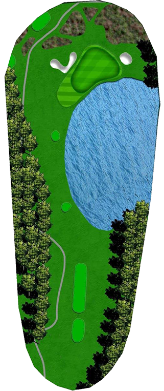 Atlanta National Golf Club Course - Hole 12
