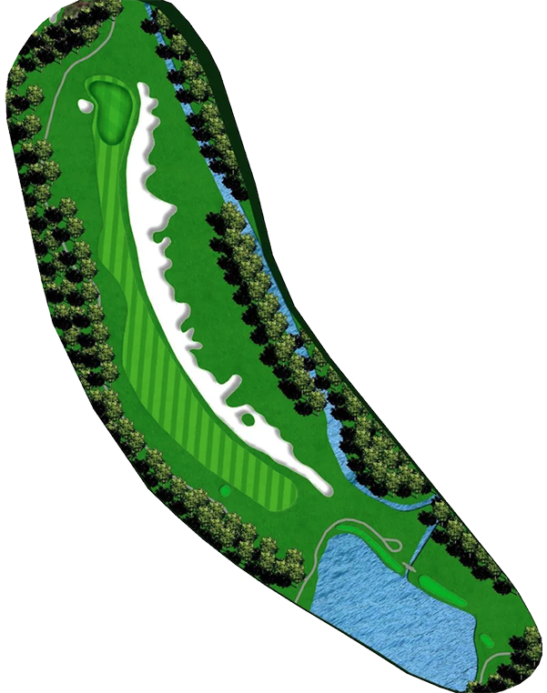Atlanta National Golf Club Course - Hole 14