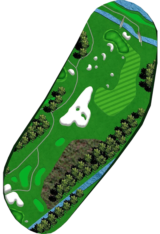 Atlanta National Golf Club Course - Hole 16