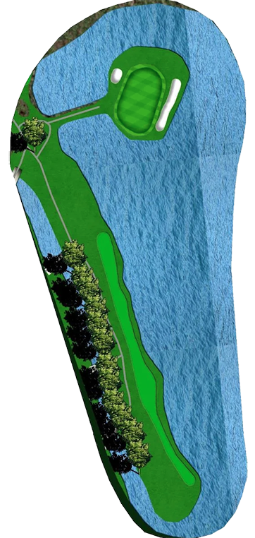 Atlanta National Golf Club Course - Hole 17