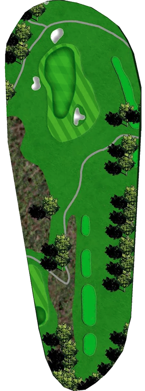 Atlanta National Golf Club Course - Hole 2