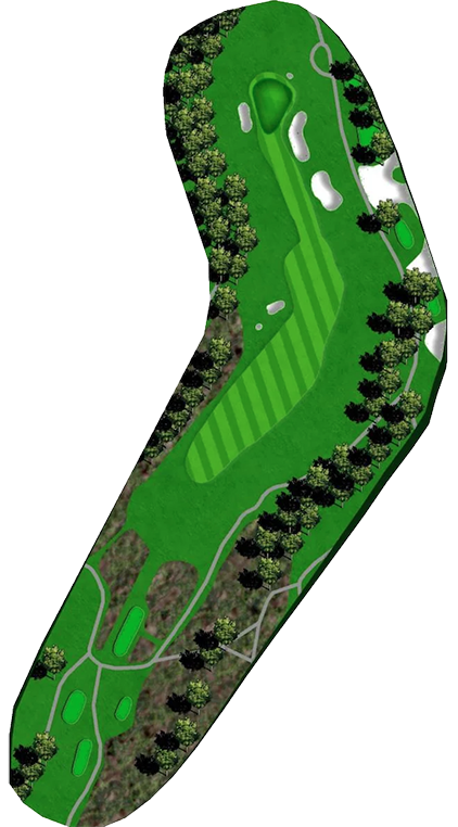 Atlanta National Golf Club Course - Hole 4