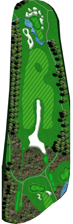 Atlanta National Golf Club Course - Hole 9