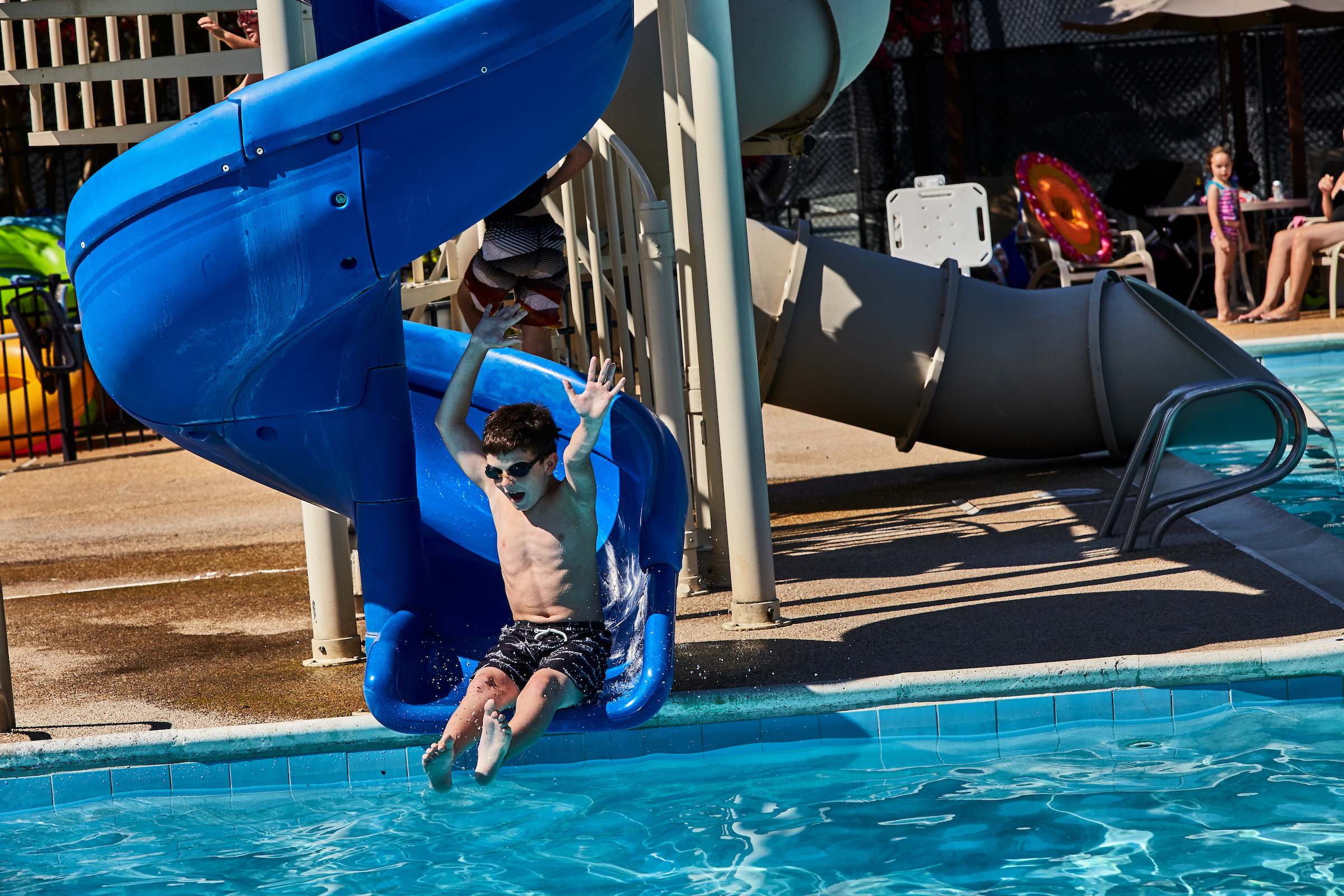 Bermuda Run Country Club Waterslides