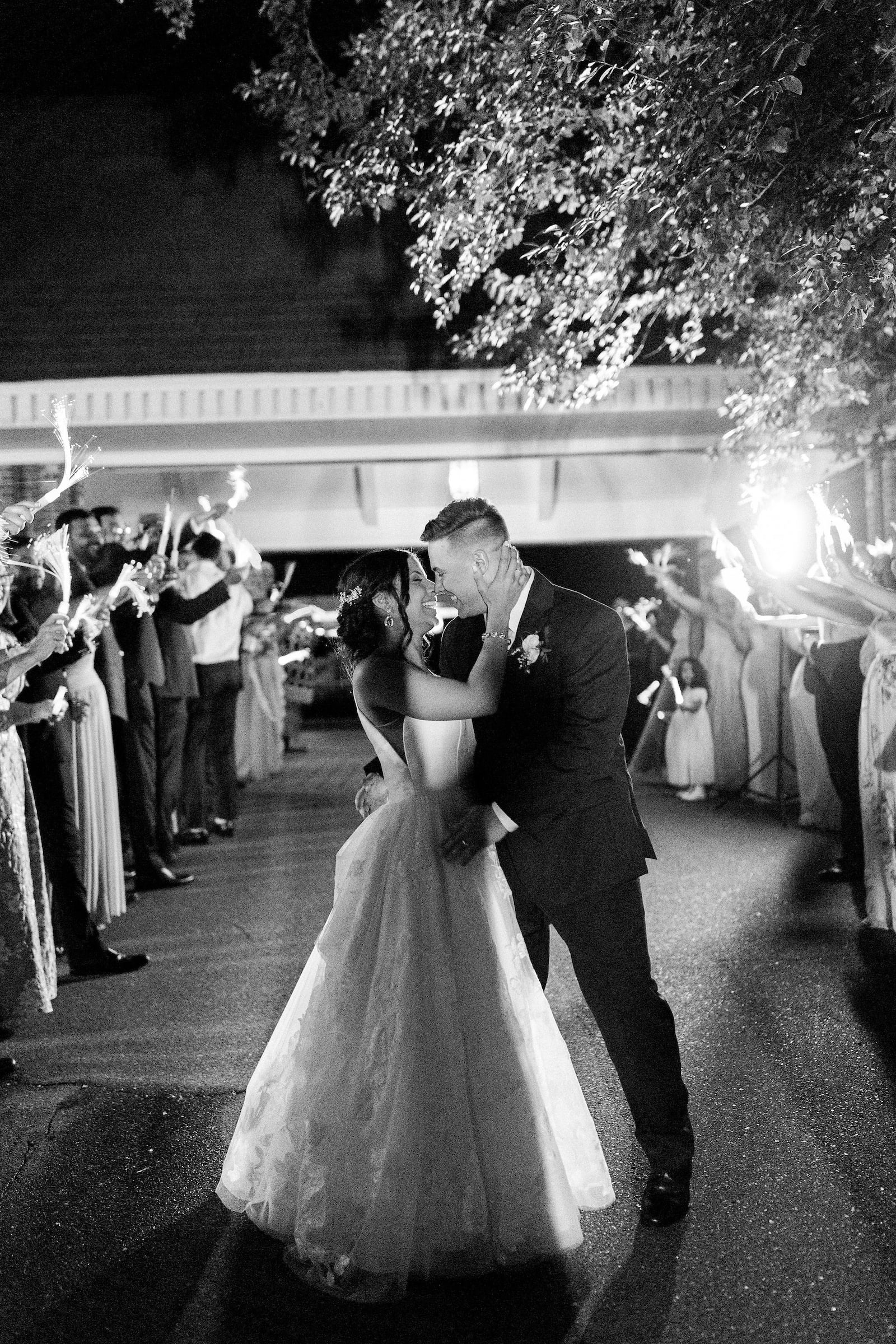 Bride & Groom leaving after ceremony