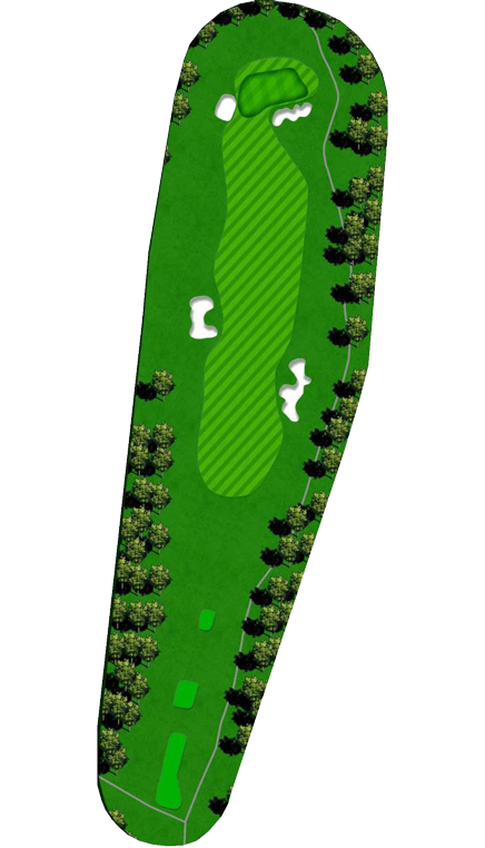 Bermuda Run Country Club - East Course - Hole 1