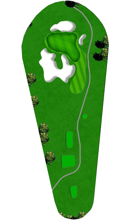 Bermuda Run Country Club - East Course - Hole 3
