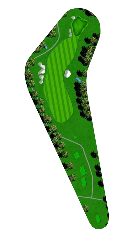 Bermuda Run Country Club - East Course - Hole 7