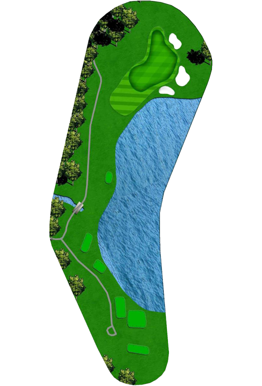 Bermuda Run Country Club - East Course - Hole 8