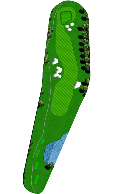Bermuda Run Country Club - East Course - Hole 9
