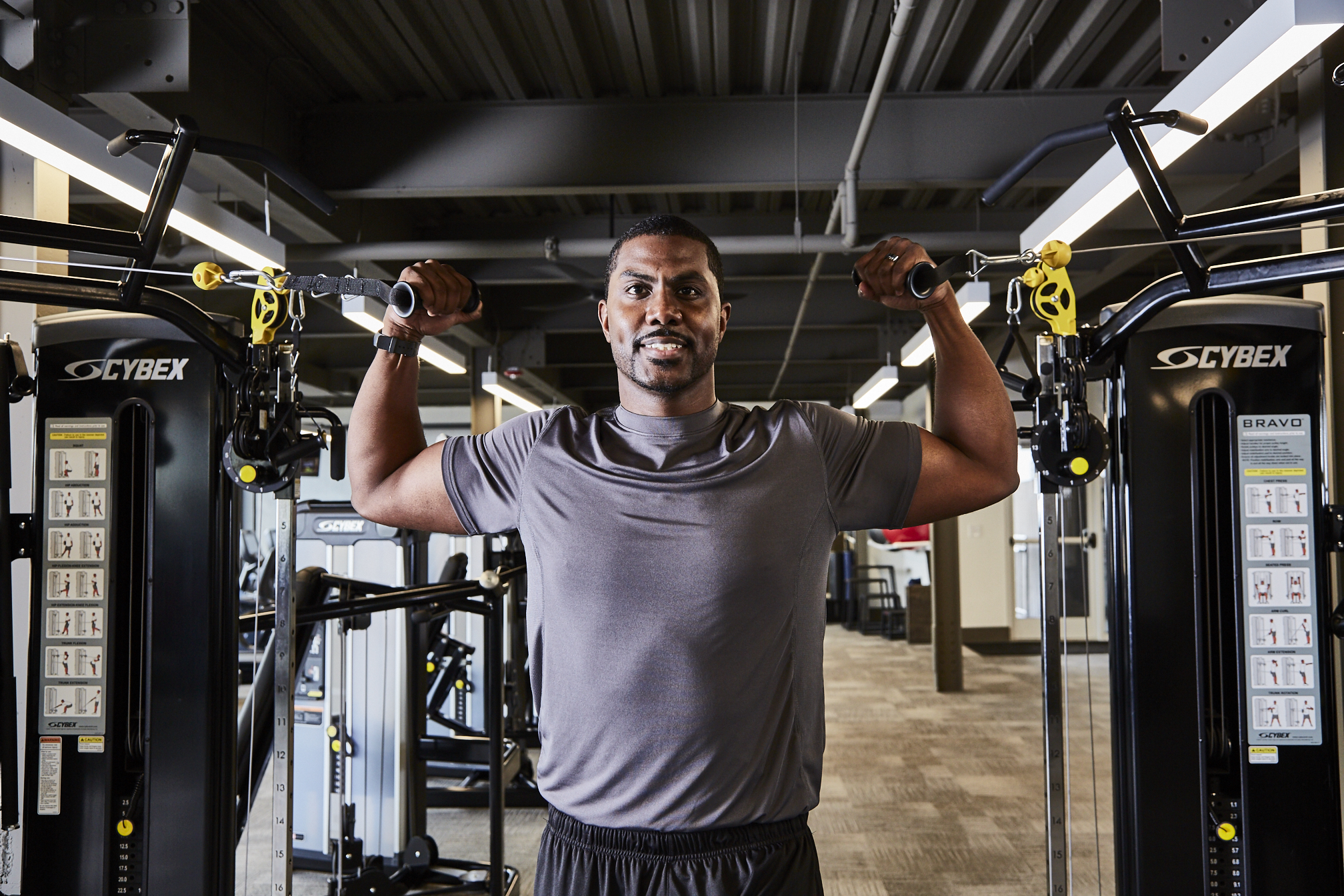 Man working out