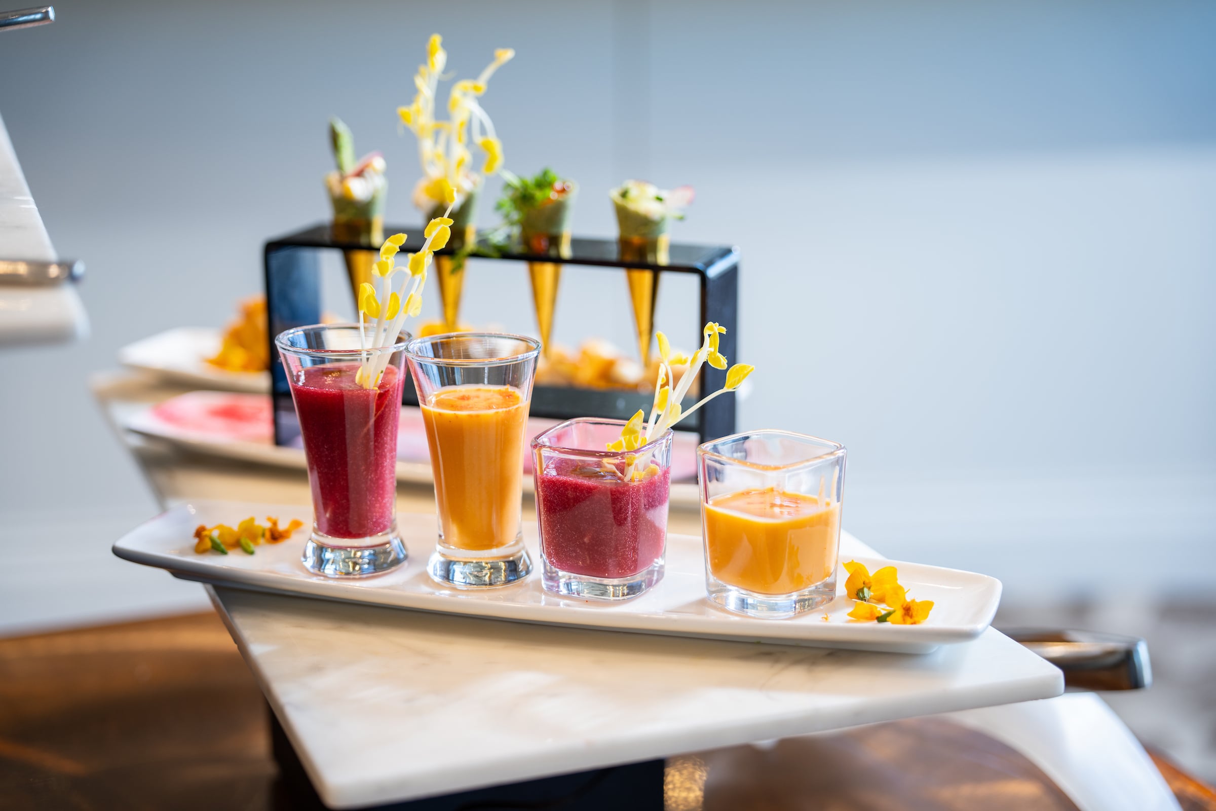 Smoothie flight