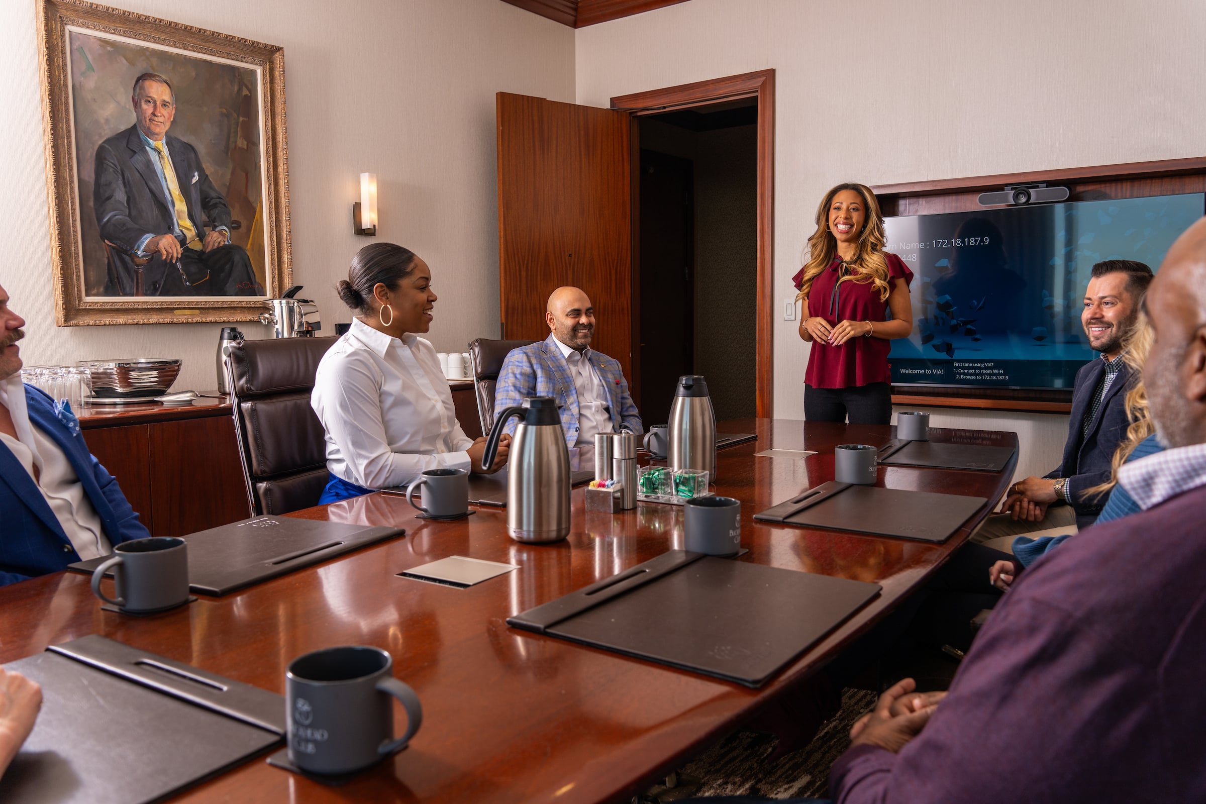 Buckhead Club Justice Martin Boardroom