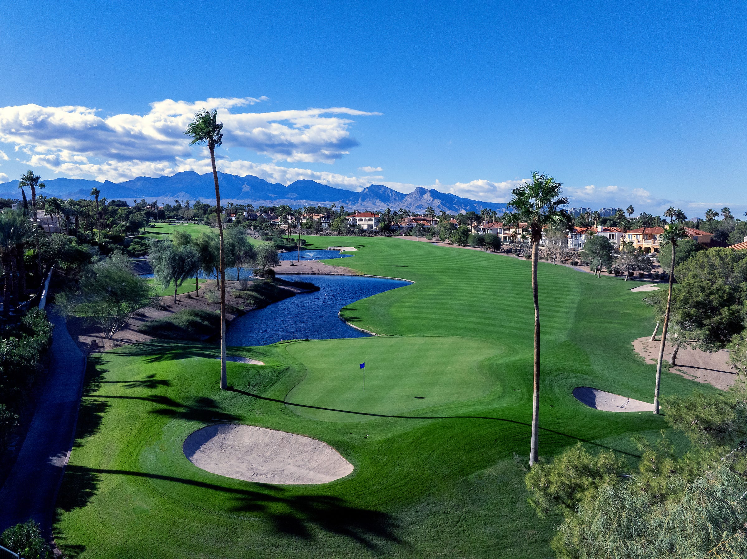 Golf course view