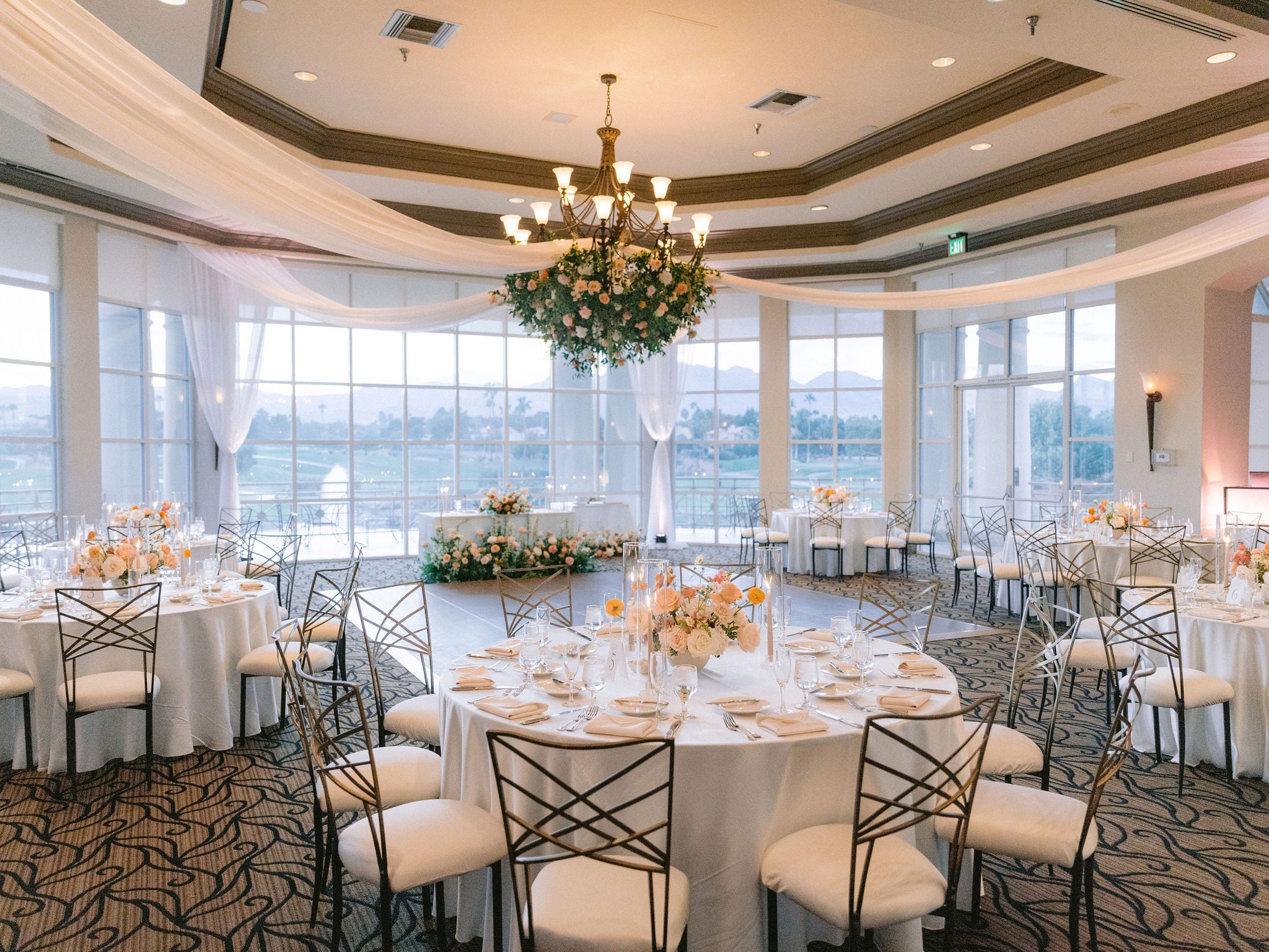 Canyon Gate Country Club Wedding Set Up