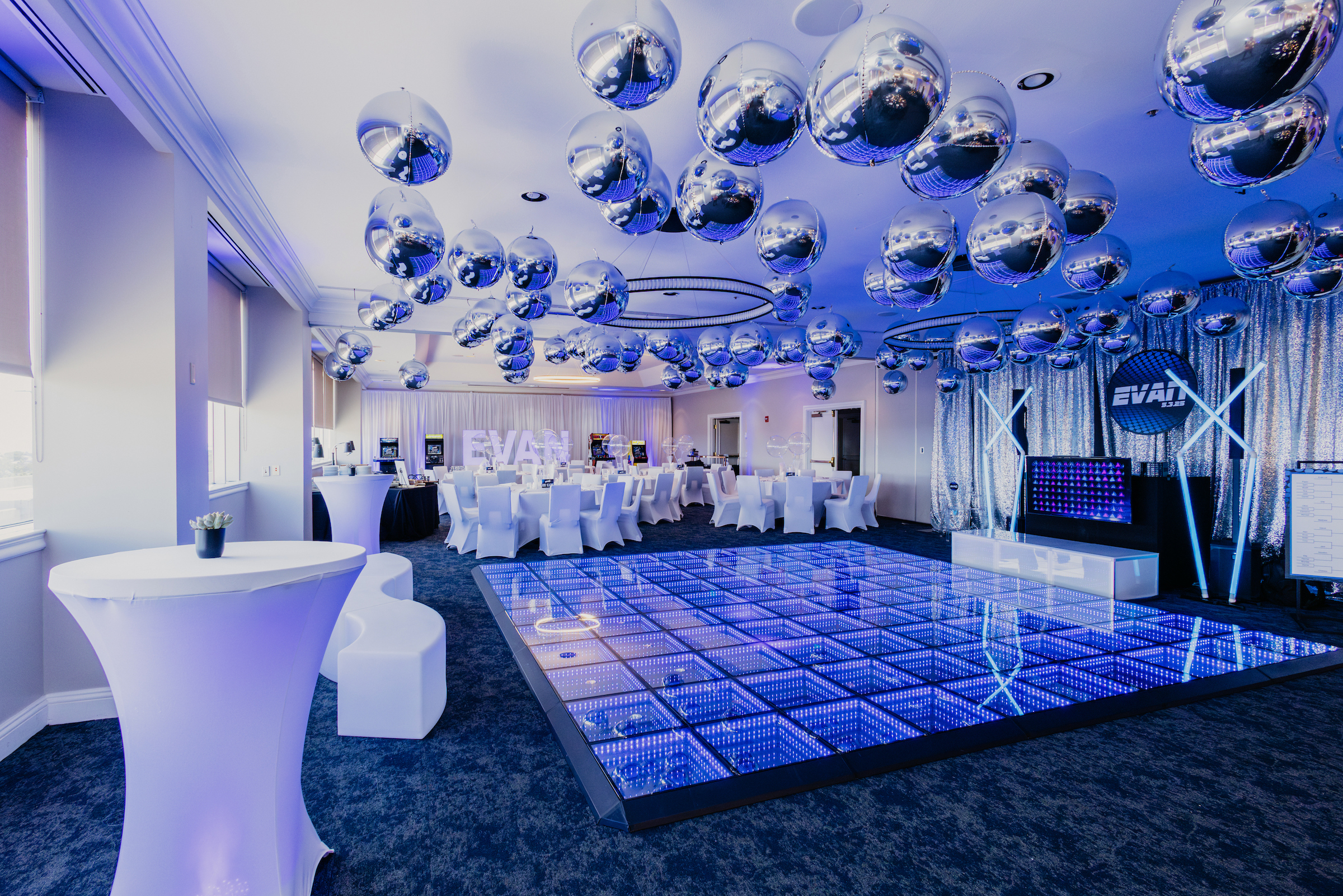 Centre Club Tampa Bar Mitzvah Celebration Decor