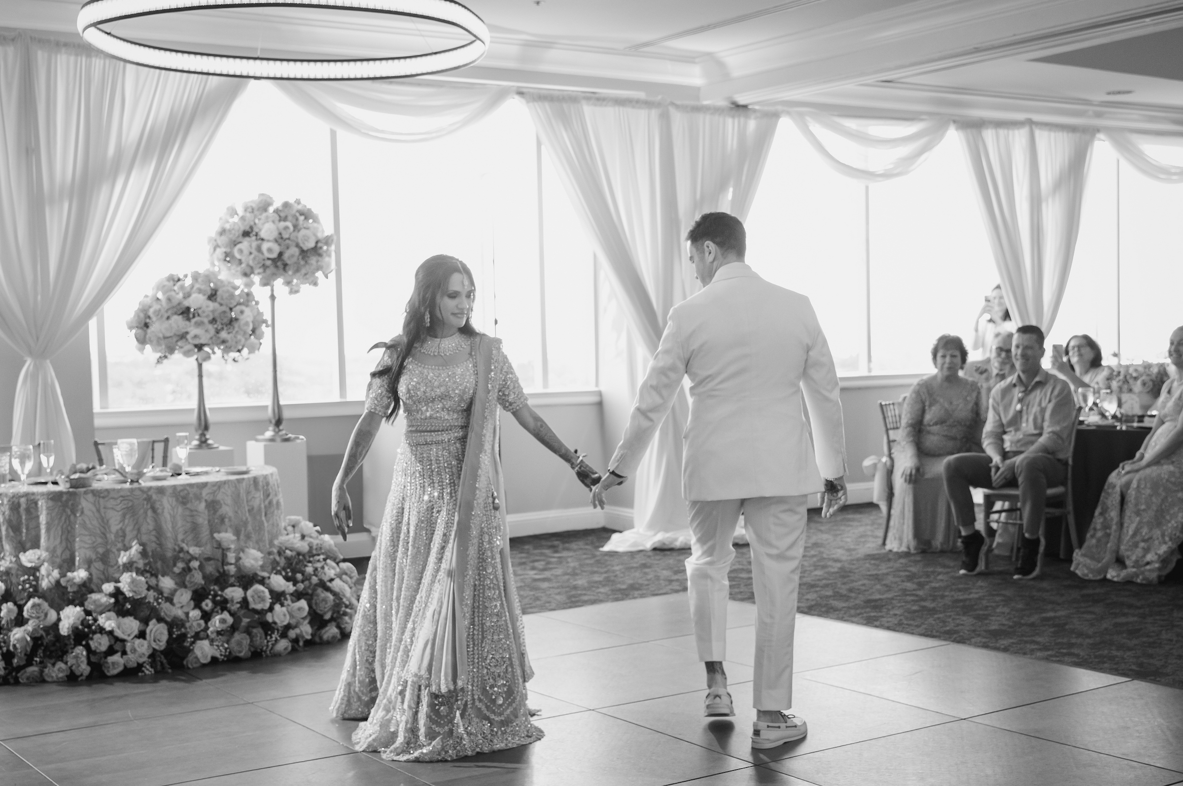 Bride & Groom dancing