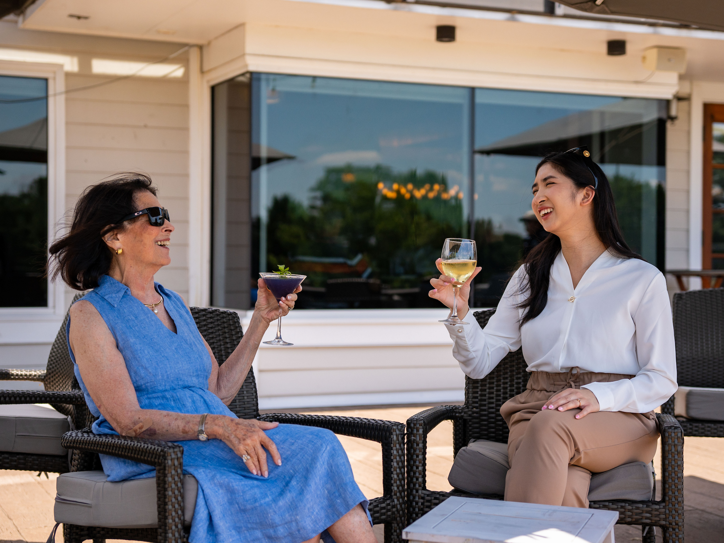 Women dining