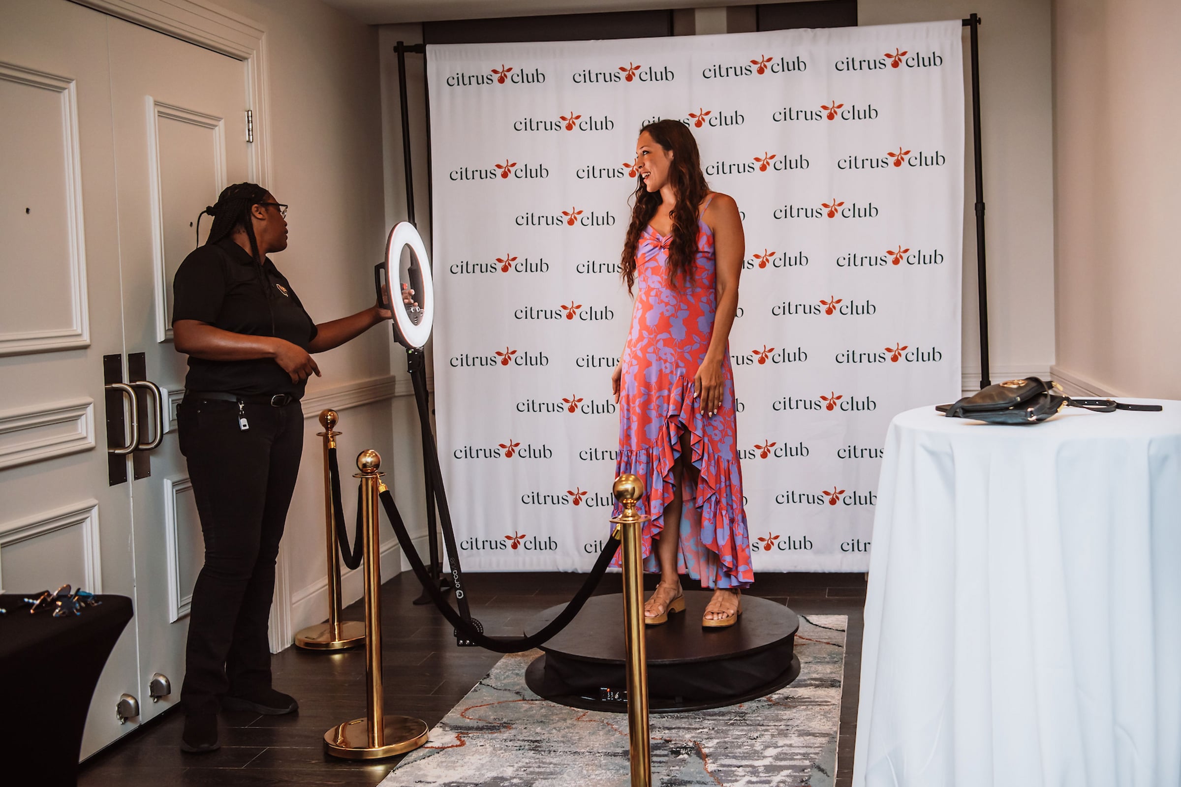 Woman at event