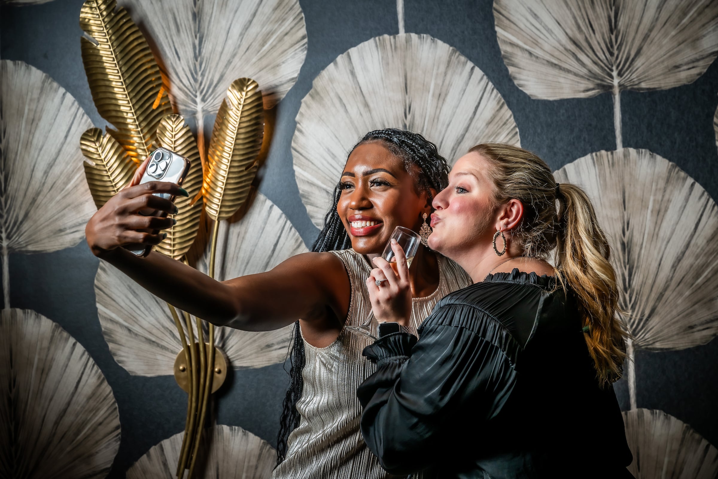 Two Women at a Citrus Club Private Event
