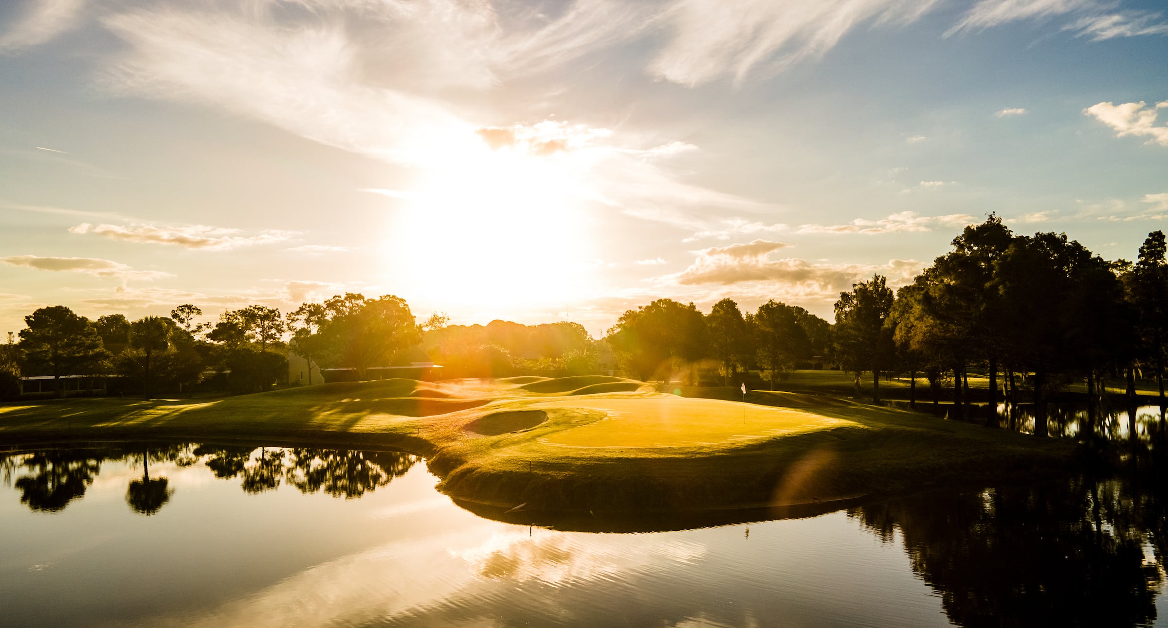 Countryside golf course