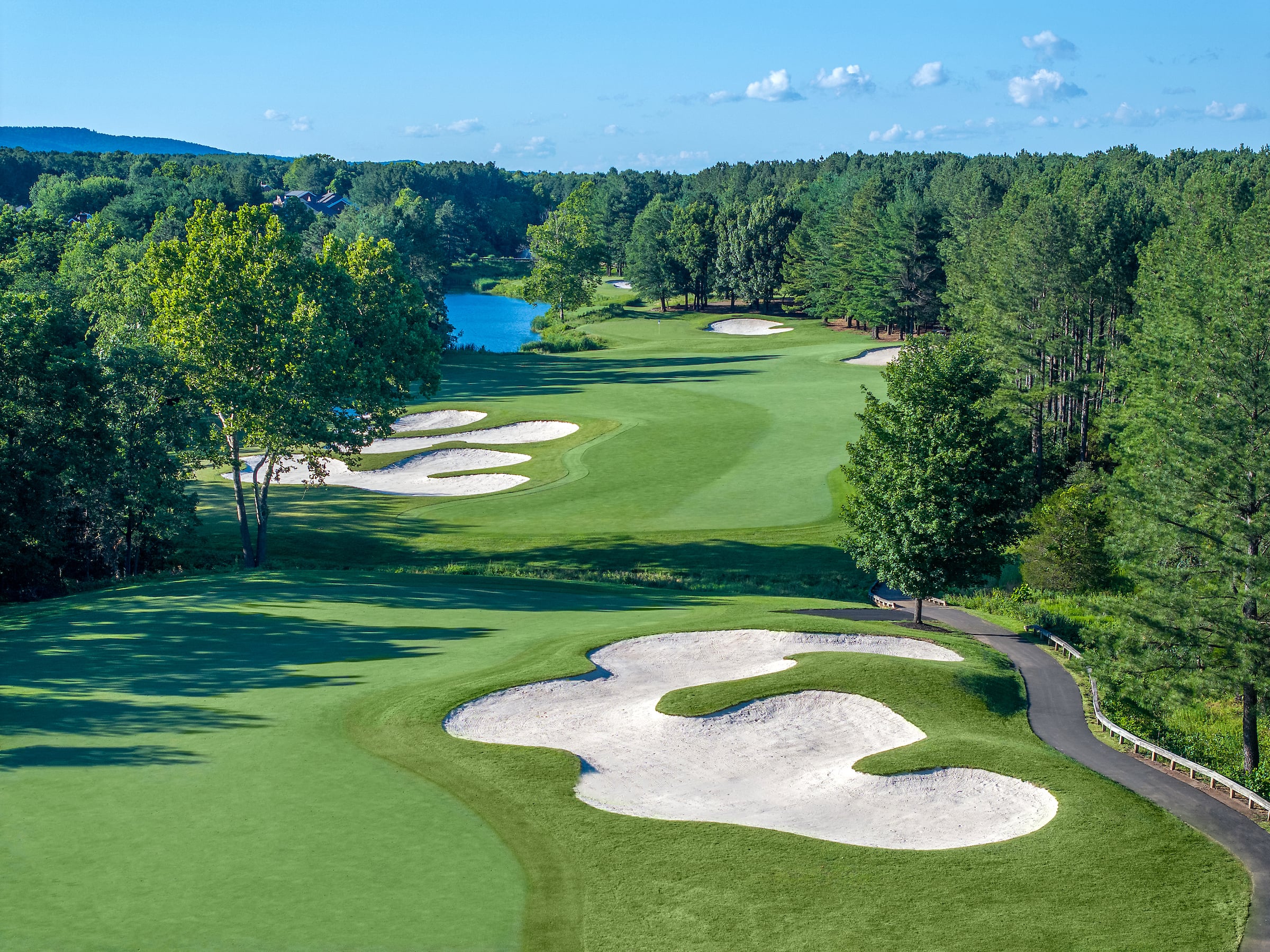 view of a golf course