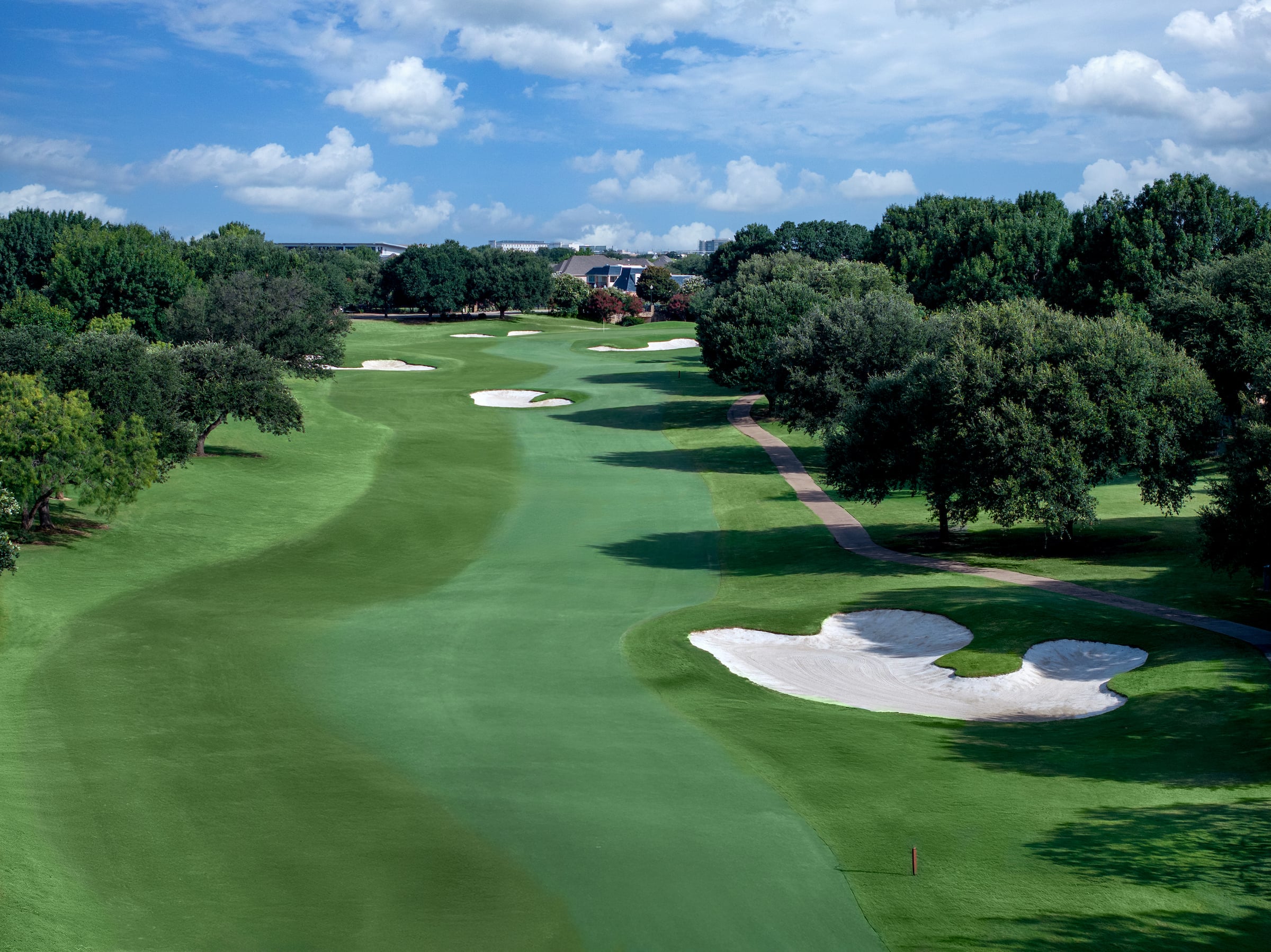 view of golf course