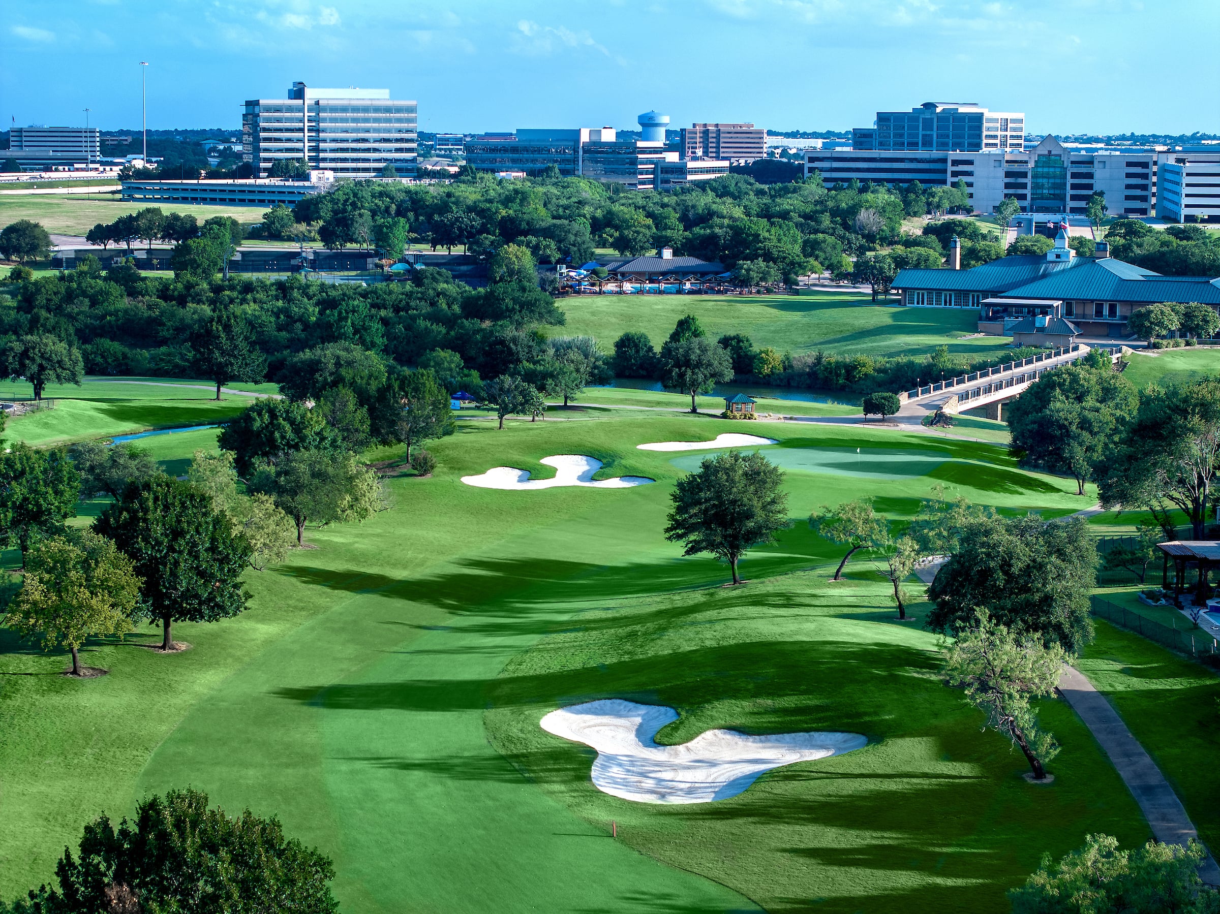 view of golf course