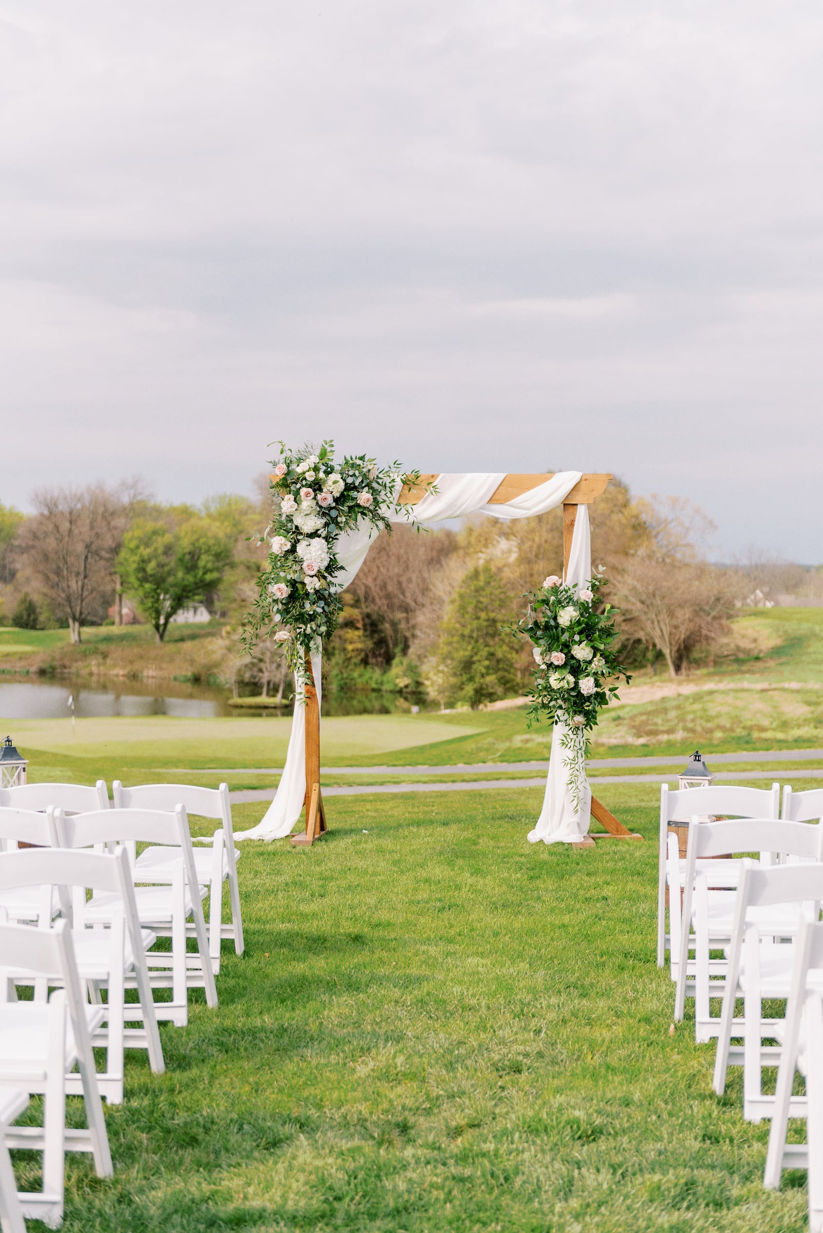 Wedding ceremony altar