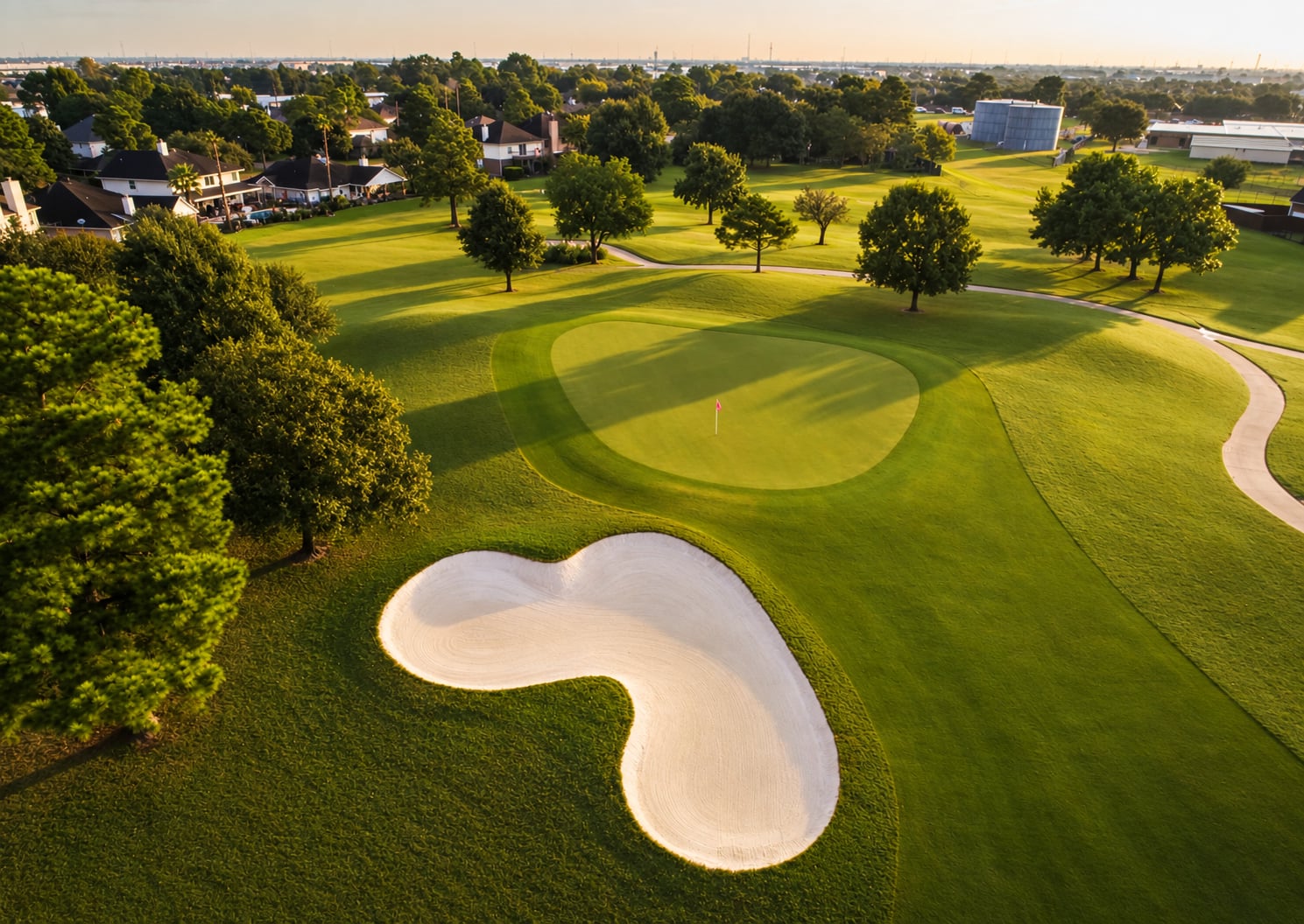 Golf course view