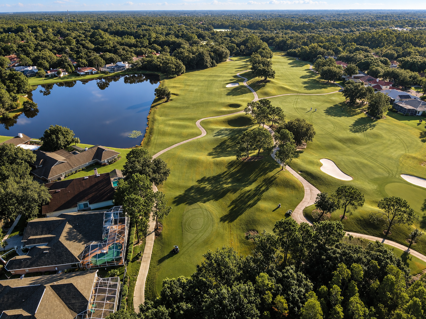 Hunters green golf course