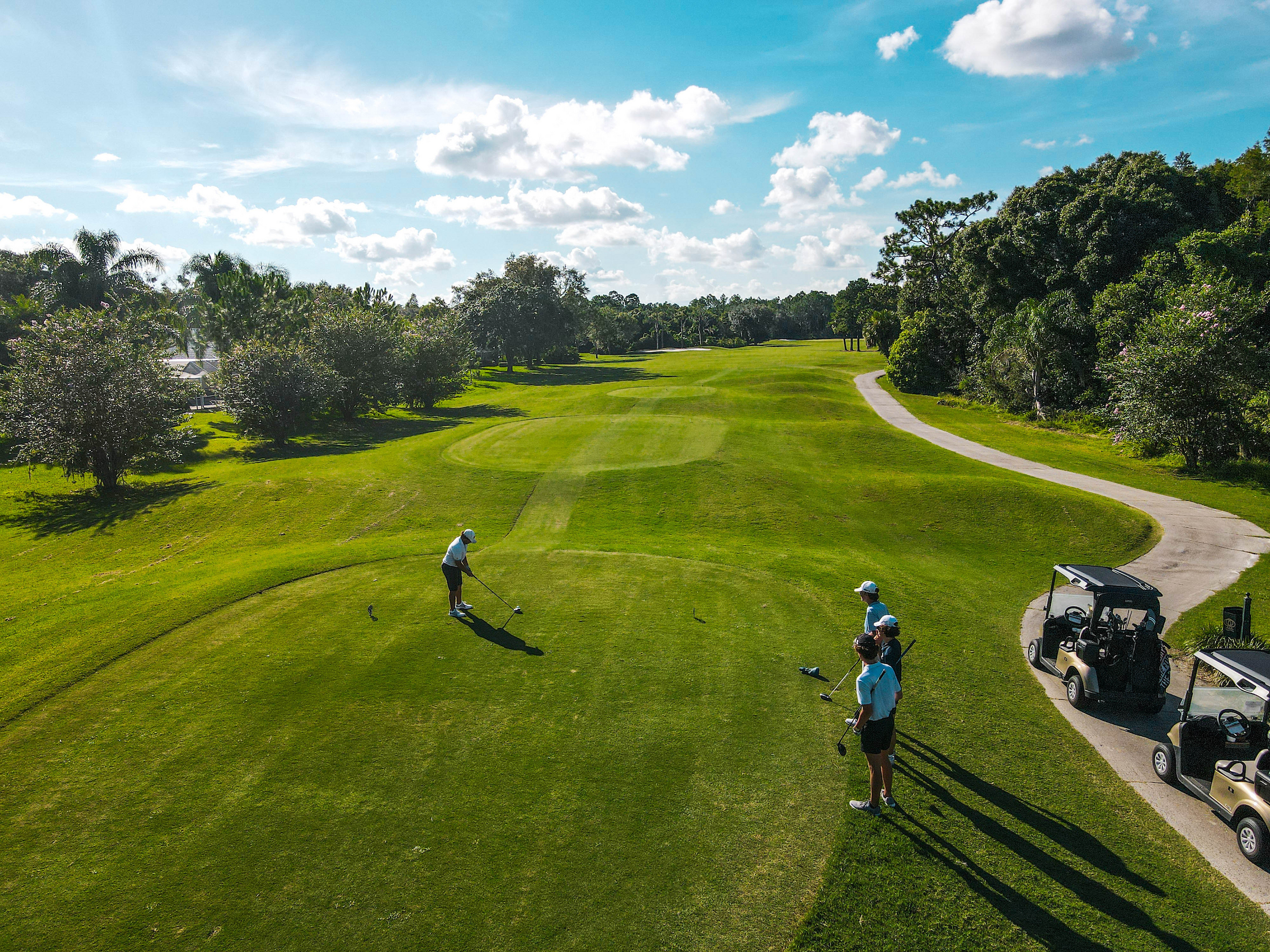 Hunters green golf course
