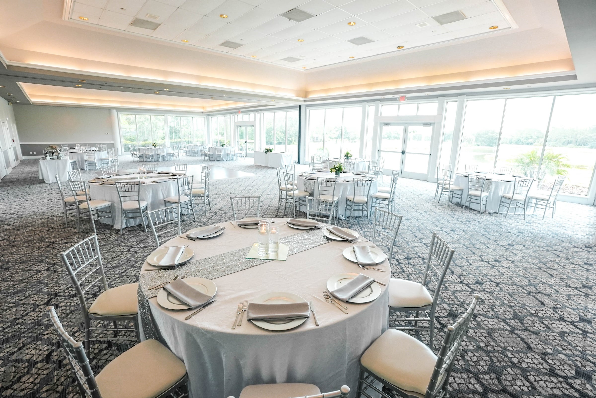 Hunters green ballroom