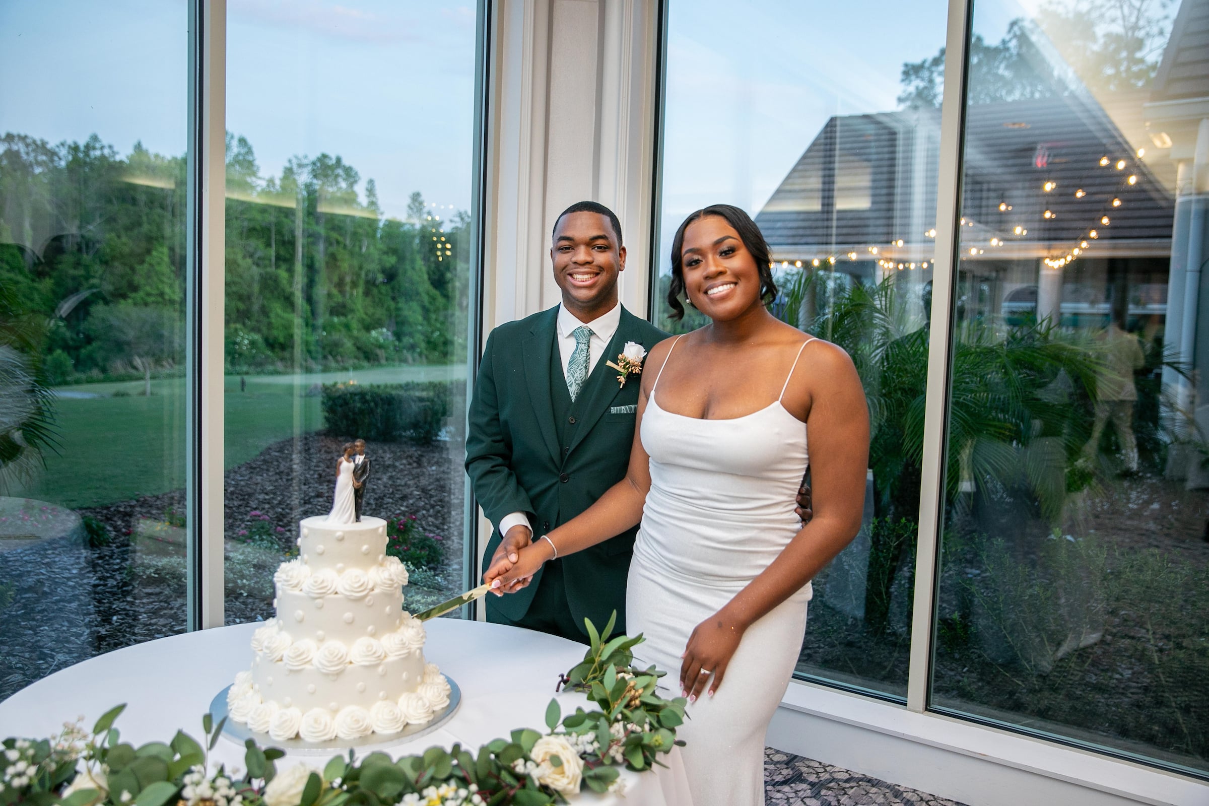 Bride and groom