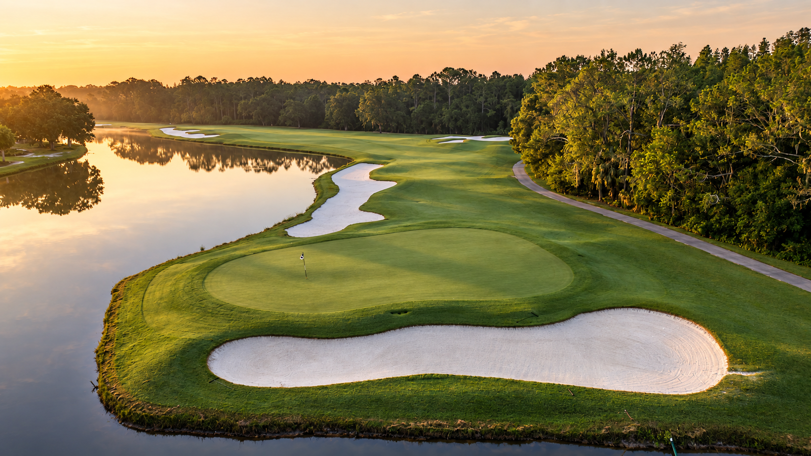 Hunters green golf course