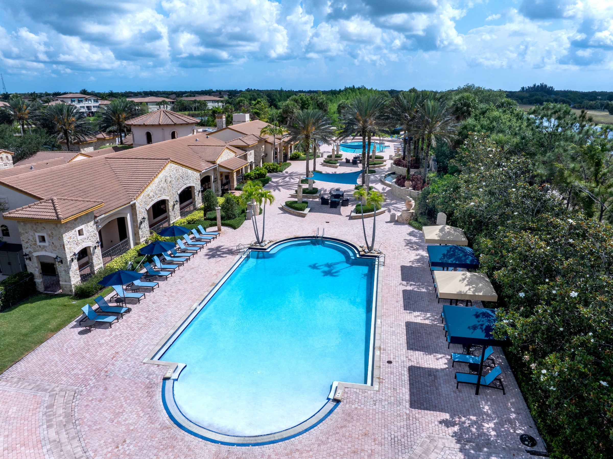 view of outdoor pools